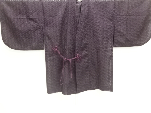 葉模様夏用道中着